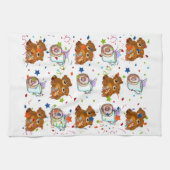 Teddy Bear Kitchen Handtuch (Horizontal)