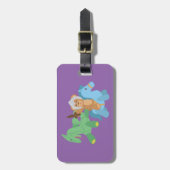 Teddy Bear Knight Gepäckanhänger (Vorderseite vertikal)