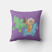 Teddy Bear Knight Kissen (Rückseite)