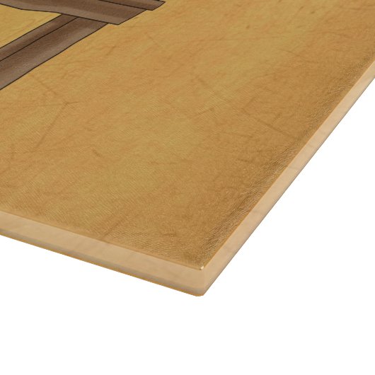 Teddy Bear Koch Cutting Board Schneidebrett (Ecke)