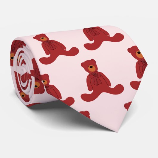 Teddy Bear Krawatte (Gerollt)