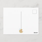 Teddy Bear Liebe Baby Boy Dusche Einladung Postkarte (Rückseite)