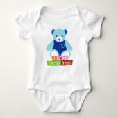 Teddy Bear Liebe Baby Strampler (Vorderseite)