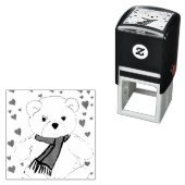 Teddy Bear Liebe Permastempel (Beispiel)