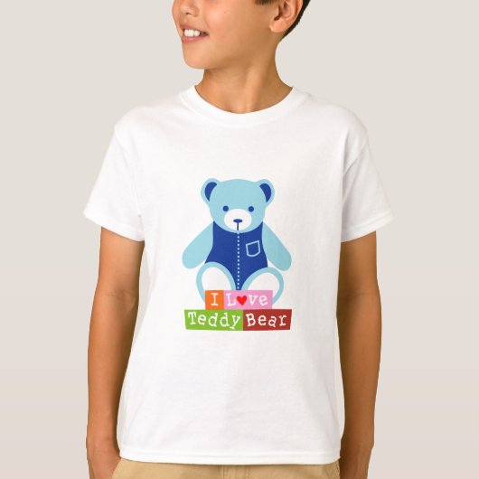Teddy Bear Liebe T-Shirt (Vorderseite)