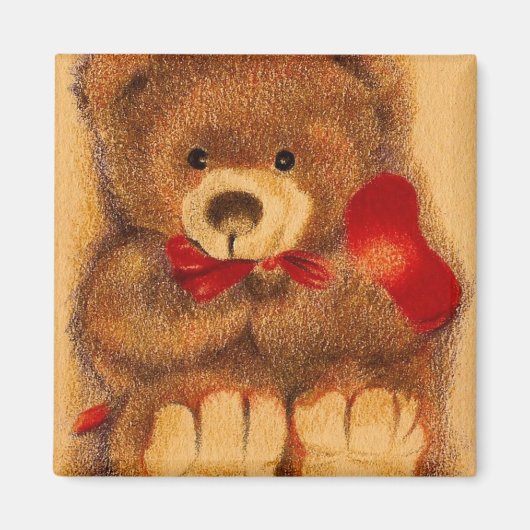 Teddy Bear Magnet (Vorne)