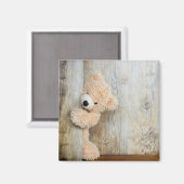 Teddy Bear Magnet (Vorderseite/Rückseite)