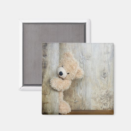 Teddy Bear Magnet (Vorderseite/Rückseite)