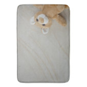Teddy Bear Marble Bath Mat Badematte (Vorderseite Vertikal)