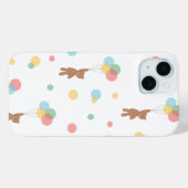 Teddy Bear mit Balloons Case-Mate iPhone Hülle (Rückseite (Horizontal))