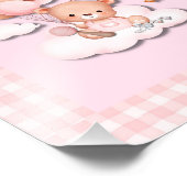 Teddy Bear mit Balloons Fotodruck (Ecke)