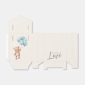 Teddy Bear mit Balloons Geschenkschachtel (Ungefaltet)