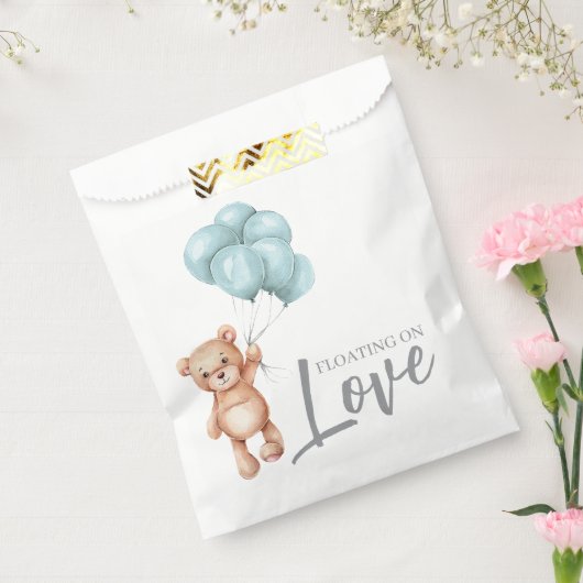 Teddy Bear mit Balloons Geschenktütchen (Versiegelt)