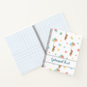 Teddy Bear mit Balloons Notizblock (Innenseite)