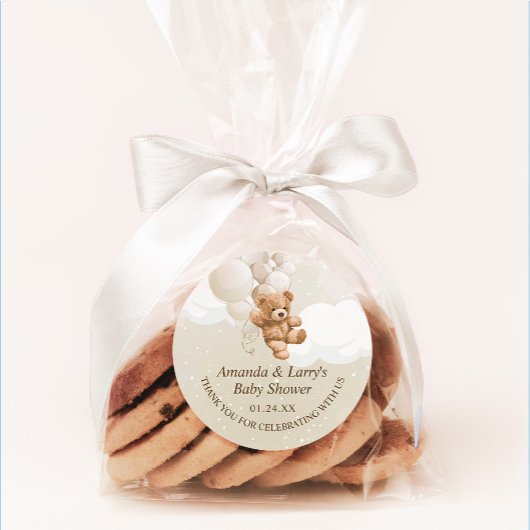 Teddy Bear mit Balloons Sticker