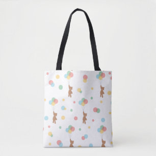 Teddy Bear mit Balloons Tasche
