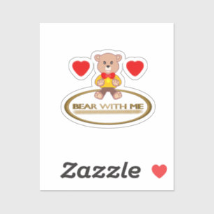 Teddy Bear mit mir Aufkleber
