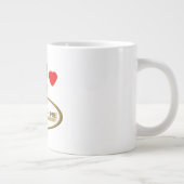 Teddy Bear Mit Mir Jumbo-Tasse (Rechts)
