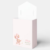 Teddy Bear mit Pink Balloons Babydusche Geschenkschachtel (Geöffnet)