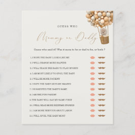 Teddy Bear Mommy oder Daddy Baby Shooting Game