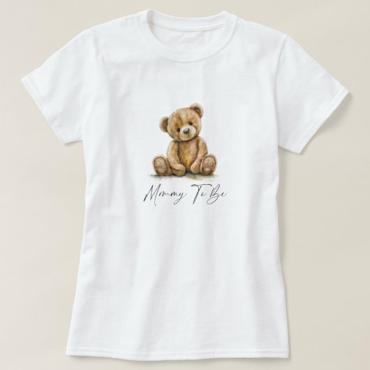 Teddy Bear Mommy zu T - Shirt (Design vorne)