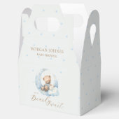 Teddy Bear Moon Bearly Wait Baby Dusche Geschenkschachtel (Geöffnet)