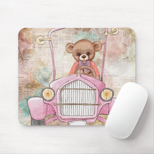 Teddy Bear Mouse Pad Mousepad (Mit Mouse)