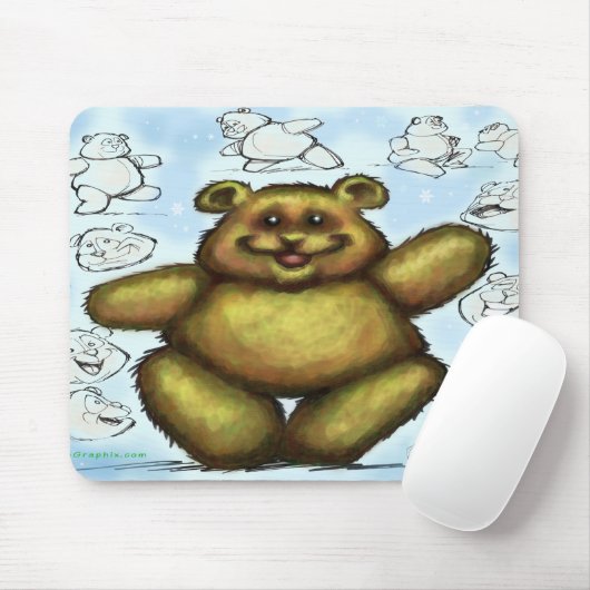 Teddy Bear Mousepad (Mit Mouse)