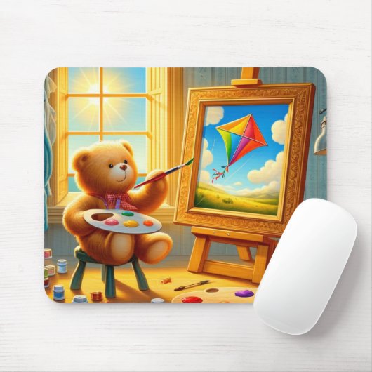 Teddy Bear Mousepad (Mit Mouse)