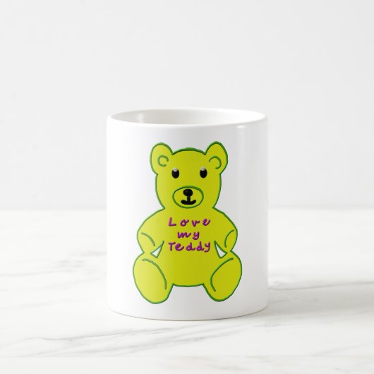 teddy bear mug kaffeetasse (Mittel)