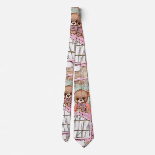 Teddy Bear Necktie Krawatte (Rückseite)
