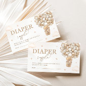 Teddy Bear Neutral Baby Duschdusche Windelwanne Begleitkarte