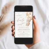 Teddy Bear Neutral Balloons Kinderdusche Einladung