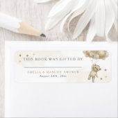 Teddy Bear Neutral Book Gifted By (Insitu)