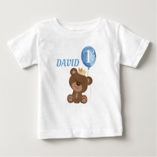 Teddy Bear Niedlich Baby Boys Geburtstag Baby T-shirt