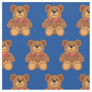 Teddy Bear Niedlich Kids Baby Kinderzimmer Stoff