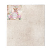 Teddy Bear Notepad Notizblock (Vorderseite)