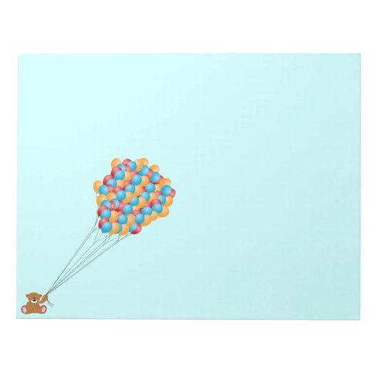 Teddy Bear Notizblock (Vorderseite)