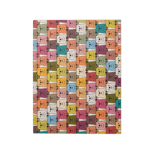 Teddy Bear Notizblock (Rotiert)