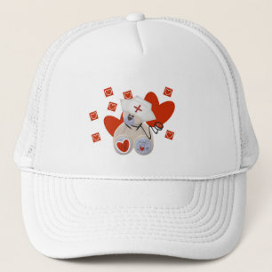 Teddy Bear Nurse Liebe Tshirts und Geschenke Truckerkappe