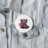 Teddy Bear Nurse (rosa) Button (Beispiel)