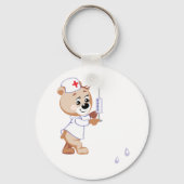 Teddy Bear Nurse Schlüsselanhänger (Vorderseite)