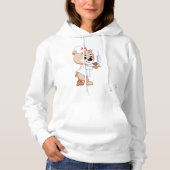 Teddy Bear Nurse Womens Hoodie (Vorderseite)
