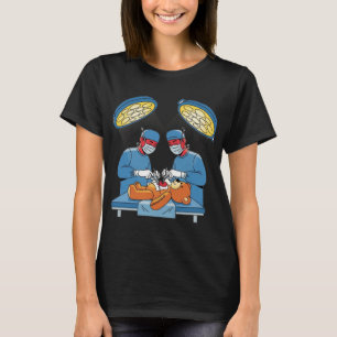 Teddy Bear Operation Minimalistisch Desigter T - S T-Shirt