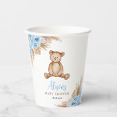 Teddy Bear Pampas Grass Pappbecher (Vorderseite)