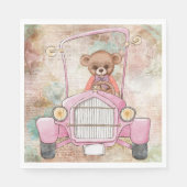 Teddy Bear Paper Napkin Serviette (Vorderseite)