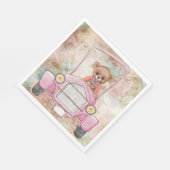 Teddy Bear Paper Napkin Serviette (Ecke)