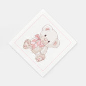 Teddy Bear Paper Napkins Serviette (Ecke)