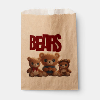Teddy Bear PARTY BAG Geschenktütchen