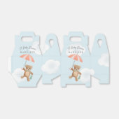 Teddy Bear Pastel Baby Dusche Geschenkschachtel (Ungefaltet)